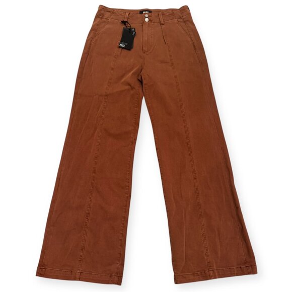NWT PAIGE Brooklyn 31" Vintage Mocha Bisque Wide Leg Pants Sz 29 - Picture 1 of 12